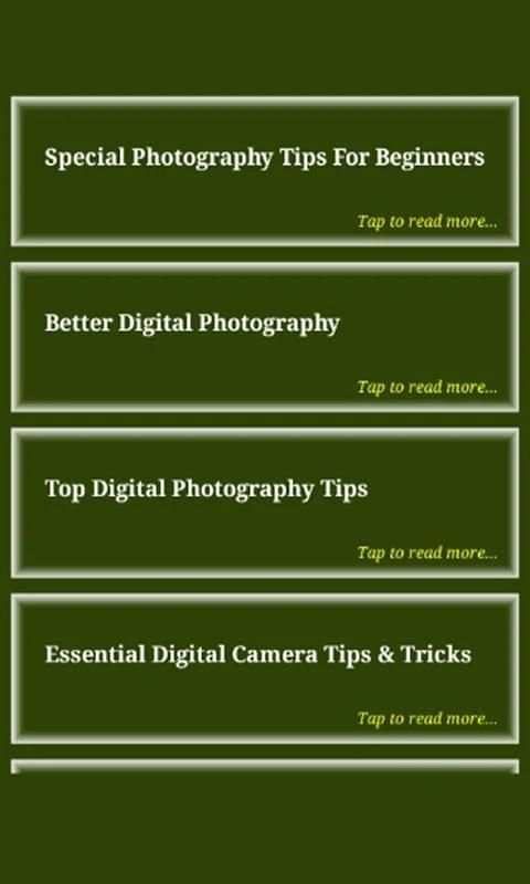 Digital Photography screenshot 4