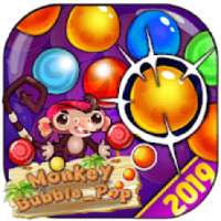 Bubble & Monkey Jewel Shooter Pop match Puzzle