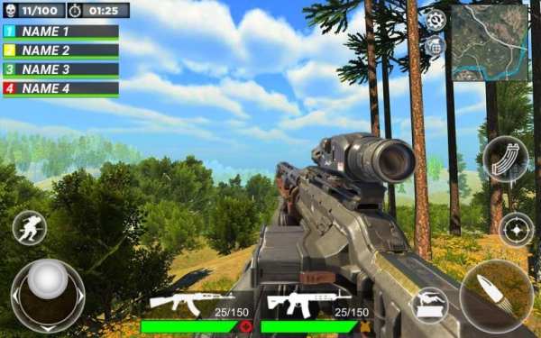 Free Battleground Fire Squad - Free FPS Shooting screenshot 7