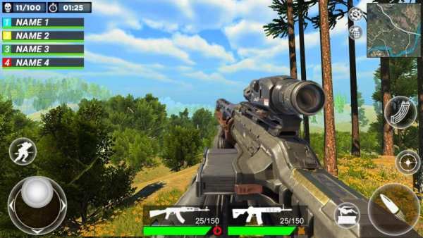 Free Battleground Fire Squad - Free FPS Shooting screenshot 11