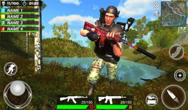 Free Battleground Fire Squad - Free FPS Shooting screenshot 4