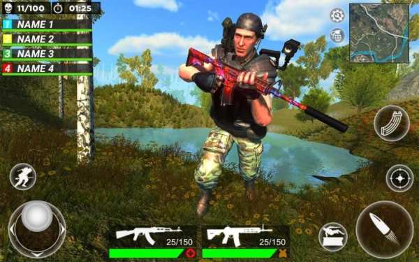 Free Battleground Fire Squad - Free FPS Shooting screenshot 8