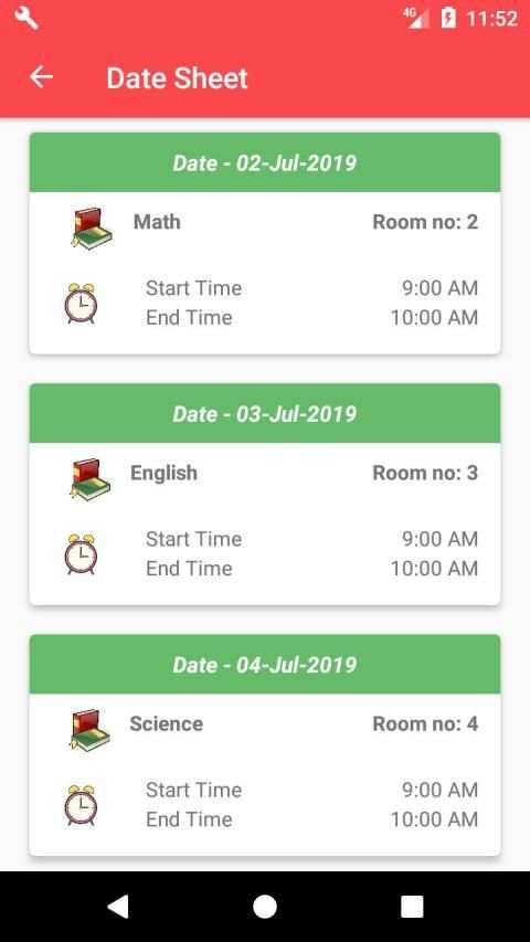 Revo School App स्क्रीनशॉट 3