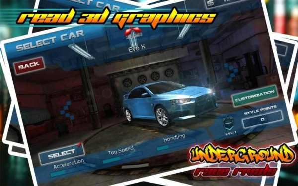 Underground Race Rivals screenshot 11