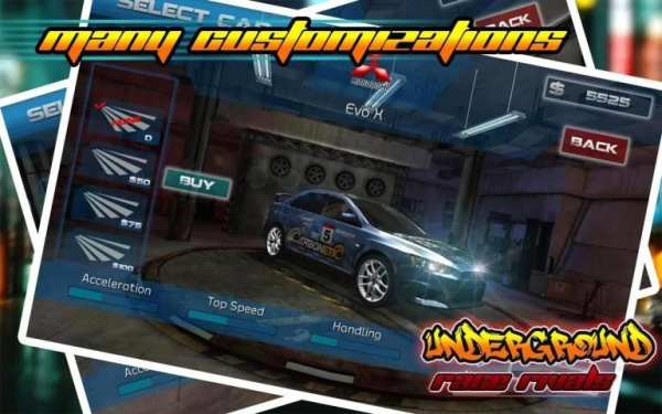 Underground Race Rivals screenshot 1