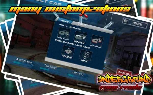 Underground Race Rivals screenshot 9