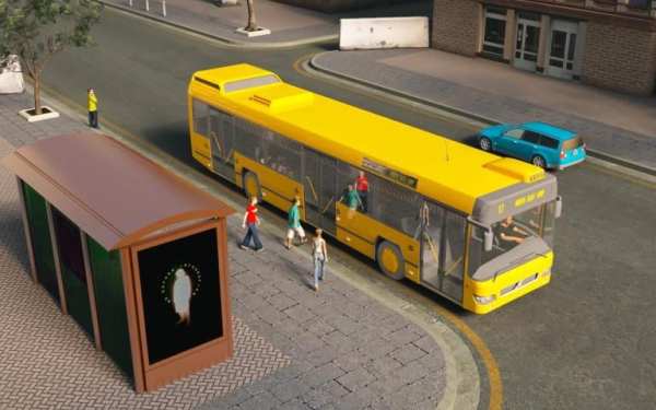City Coach Bus Driving Simulator 2019 screenshot 6