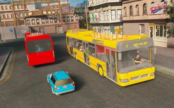 City Coach Bus Driving Simulator 2019 screenshot 4