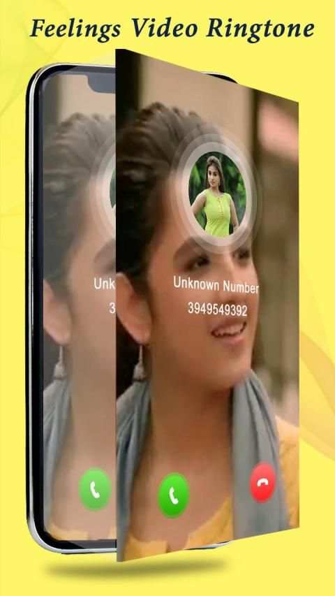 Feelings Video Ringtone For incoming Call screenshot 1