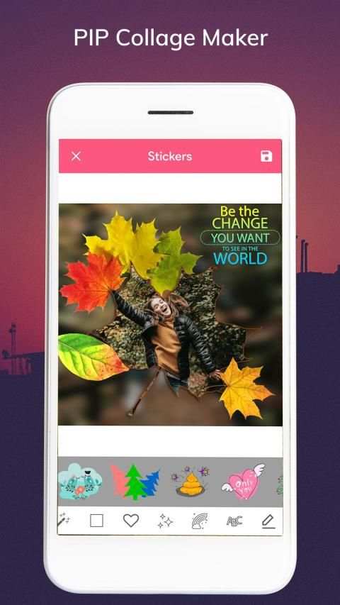 PIP Camera Photo Editor - PIP Effect Editor स्क्रीनशॉट 1