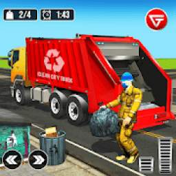 Real Garbage Truck: Trash Cleaner Driving Games