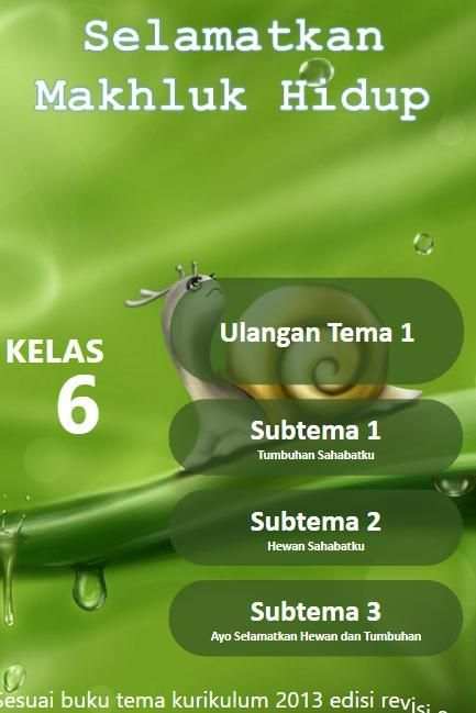 Latihan Soal SD Kelas 6 Tema 1 screenshot 3