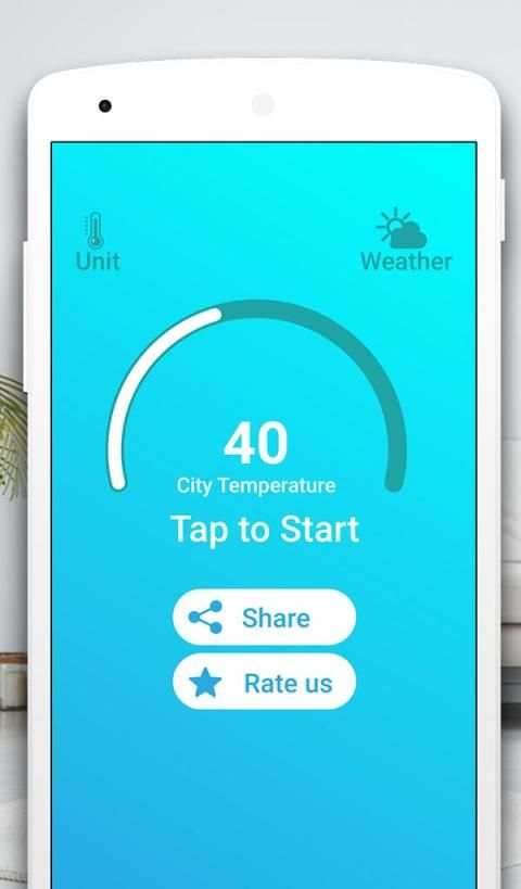 Room Temperature Measure Digital Temperature Meter screenshot 2