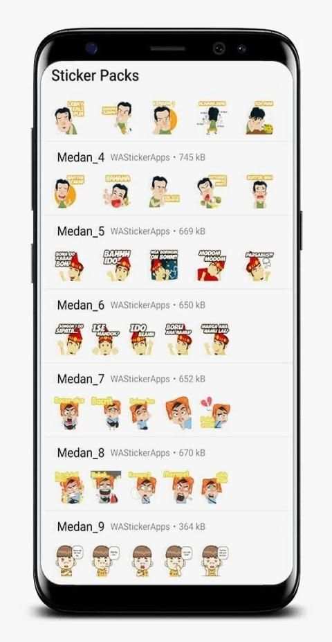 Stiker Batak for whatsapp - Medan WAstickerapps screenshot 3