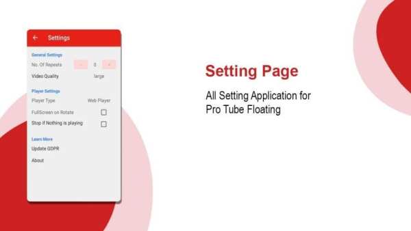Pro tube floating screenshot 2