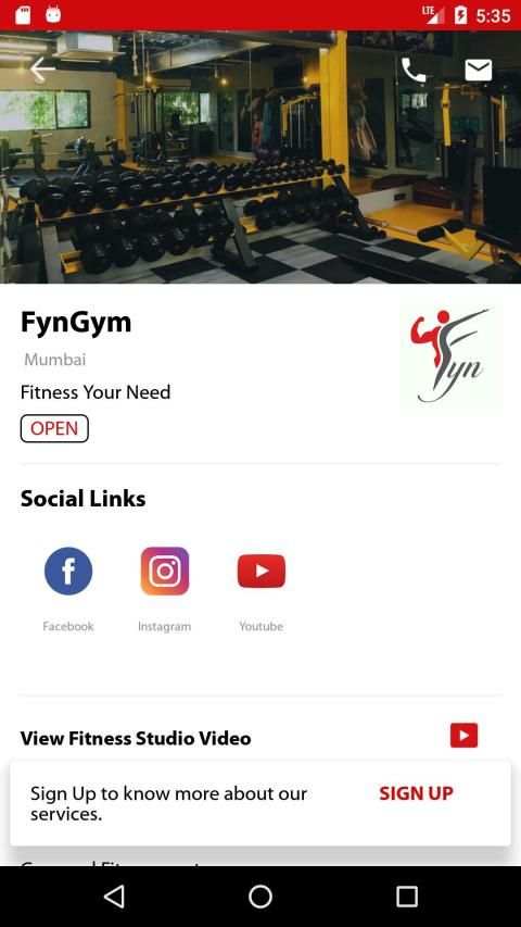 FYNGYM screenshot 2