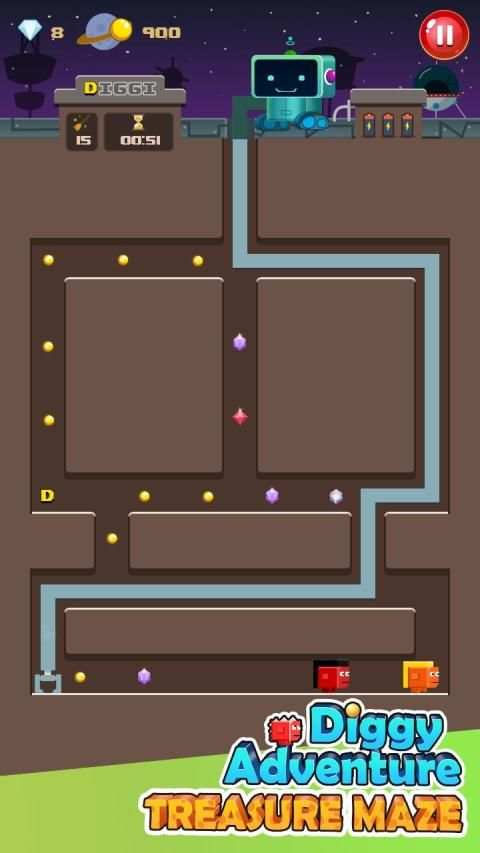 Treasure Maze: Diggy Adventure screenshot 6