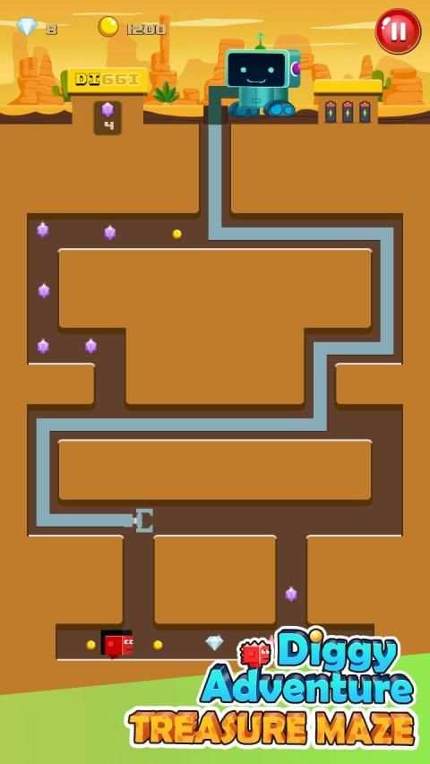 Treasure Maze: Diggy Adventure screenshot 5