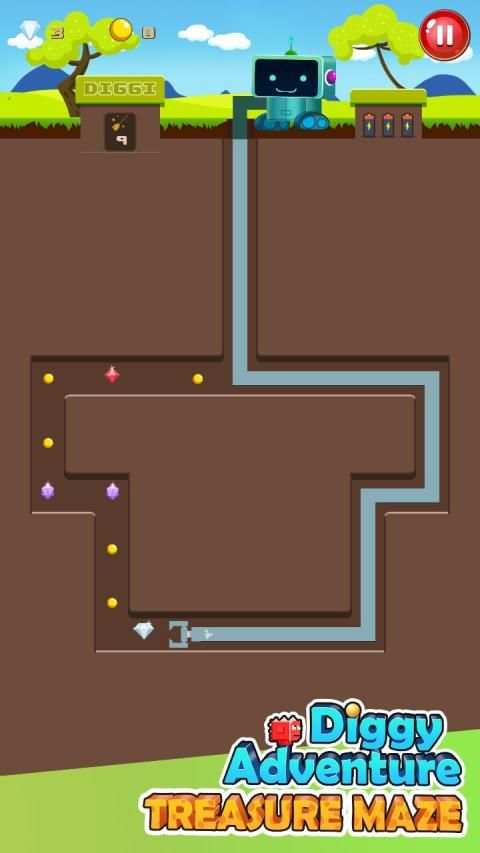 Treasure Maze: Diggy Adventure screenshot 8