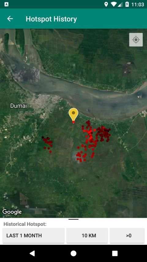 LAPAN: Fire Hotspot screenshot 1