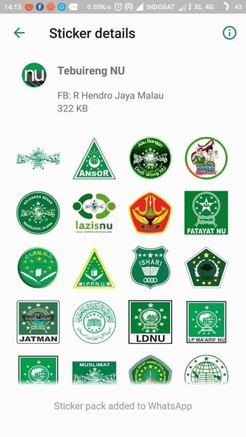 Sticker Tebuireng screenshot 4
