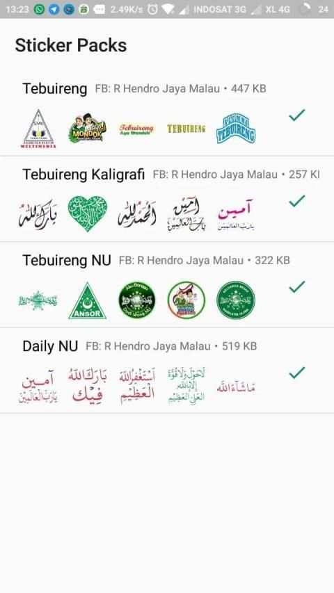 Sticker Tebuireng screenshot 7