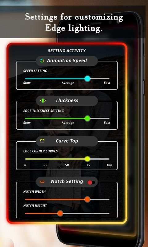 Edge Live Wallpaper screenshot 2
