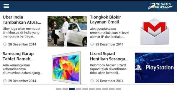 Metro TV News screenshot 5