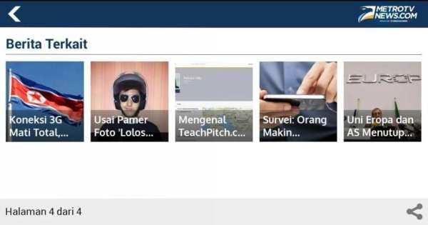 Metro TV News screenshot 2