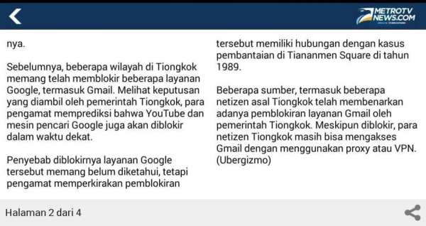 Metro TV News screenshot 3