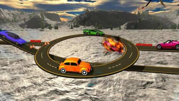 Extreme GT Impossible Offroad Stunts Car Drive स्क्रीनशॉट 10