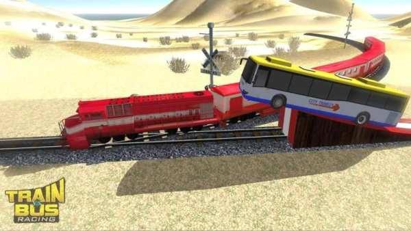 Train Vs Bus Racing स्क्रीनशॉट 10