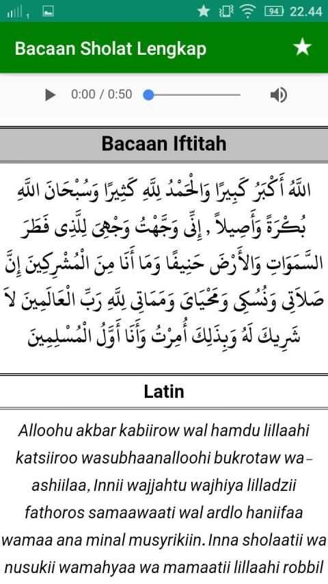 Bacaan Sholat Lengkap screenshot 10