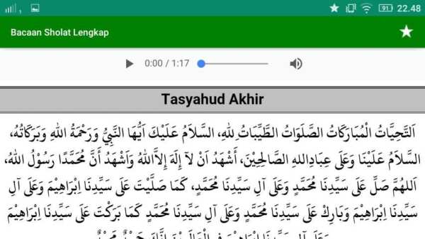 Bacaan Sholat Lengkap screenshot 4