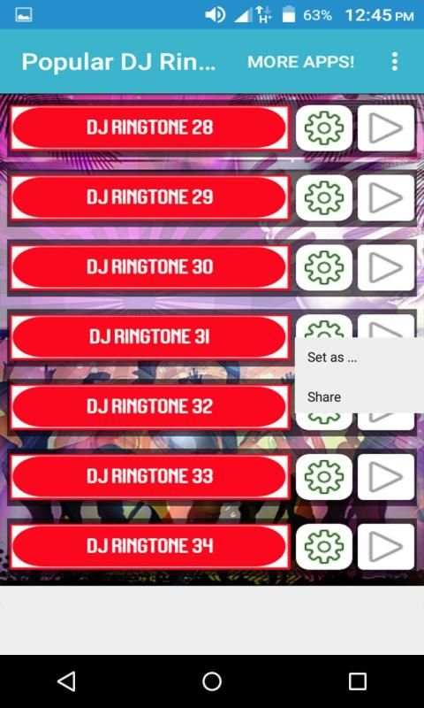 Popular DJ Ringtones & Sound Effects screenshot 4