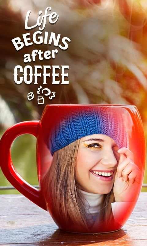 Coffee Mug Photo Frames स्क्रीनशॉट 1