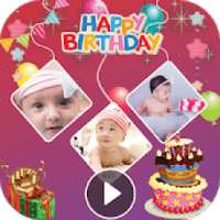 Happy Birthday Photo Video Maker on 9Apps