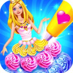 Rainbow Princess Cake Maker - Kids Cooking Games