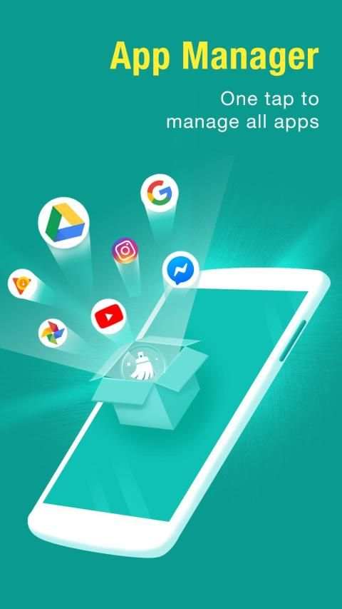 Palm Clean - Battery Saver, Game boost App Manager screenshot 1