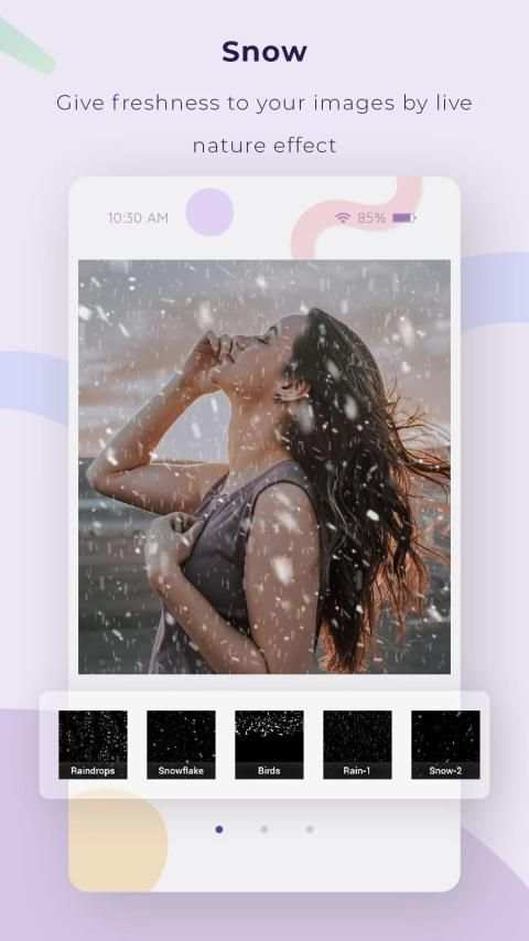 Rain Effect Video Maker स्क्रीनशॉट 2