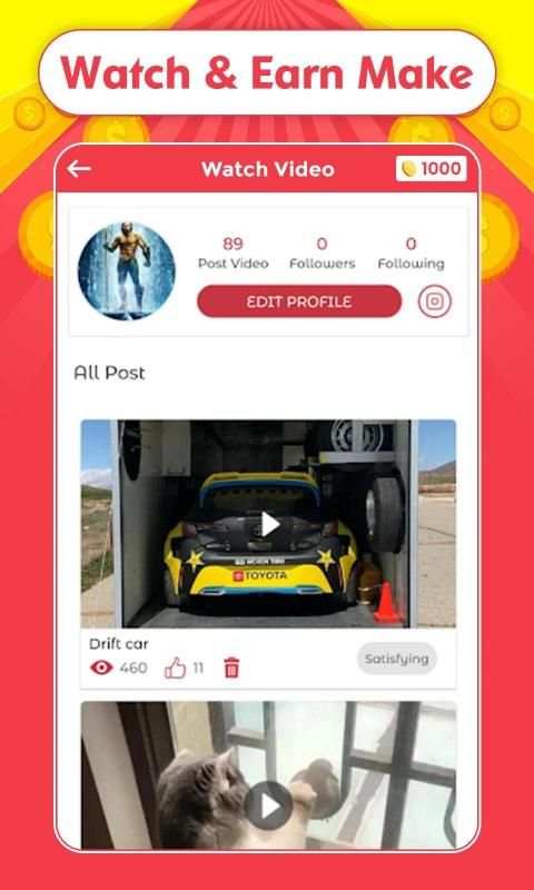 Daily Money: Earn Money, Watch Video & Play Game स्क्रीनशॉट 4