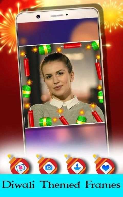 Diwali Video Maker: photo frames and Greetings स्क्रीनशॉट 4