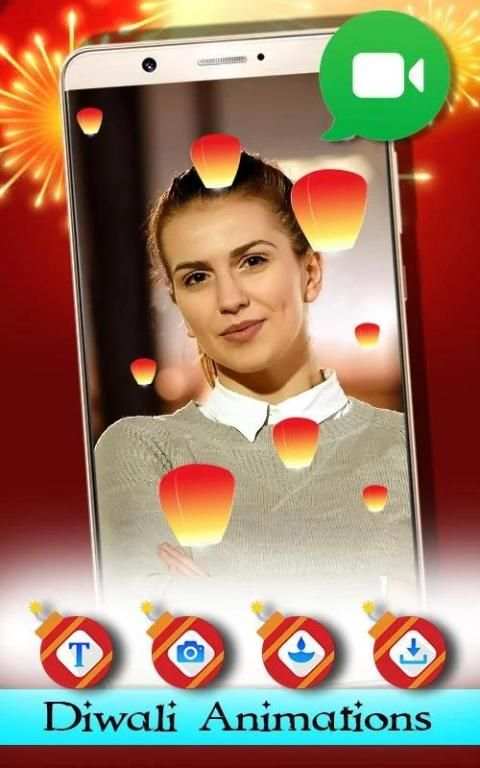 Diwali Video Maker: photo frames and Greetings स्क्रीनशॉट 6