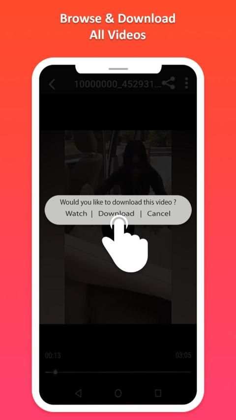 HD Video Downloader For facebook 2019 स्क्रीनशॉट 3
