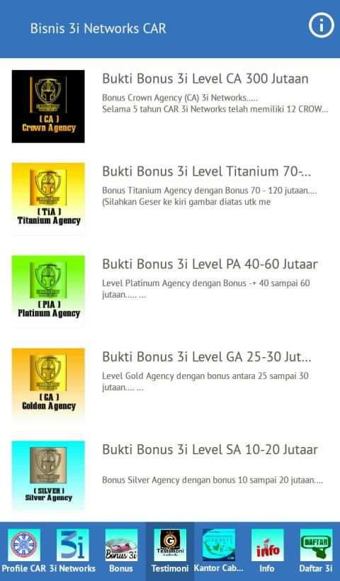 Bisnis 3i Networks CAR screenshot 4