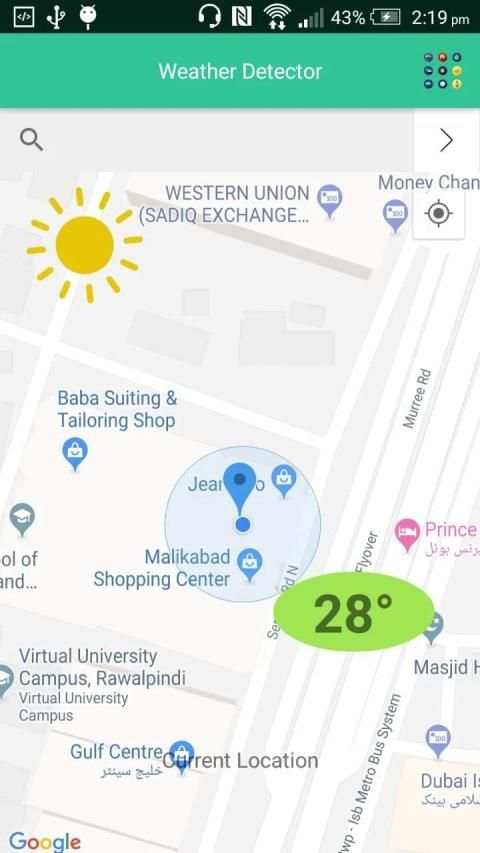 Weather Detector screenshot 1