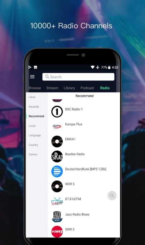 Free Music Player- Offline Music | Radio | Podcast screenshot 2