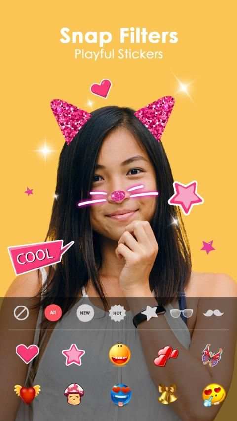 Selfie Camera, Snap Camera Filter screenshot 2
