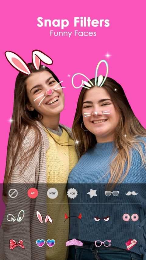 Selfie Camera, Snap Camera Filter screenshot 3