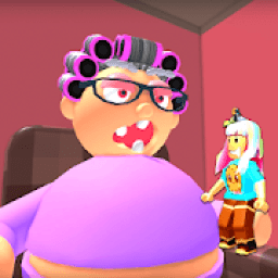 ikon Escape Obby Grandma Roblox's Mod